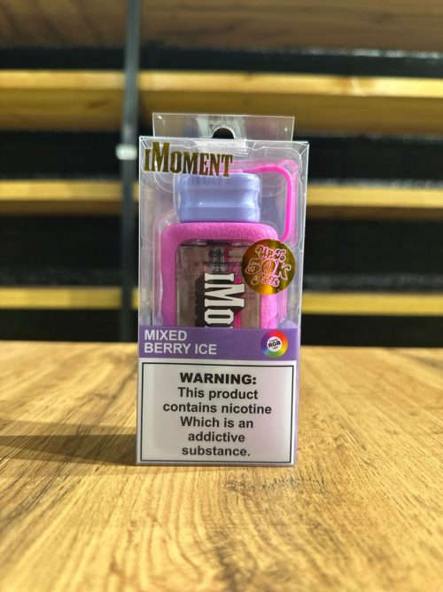iMoment Vape Buzlu Qarışıq Giləmeyvə 50 000 Tüstü 5% Nikotin
