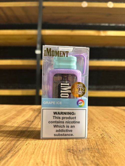 iMoment Vape Buzlu Üzüm 50 000 Tüstü 5% Nikotin