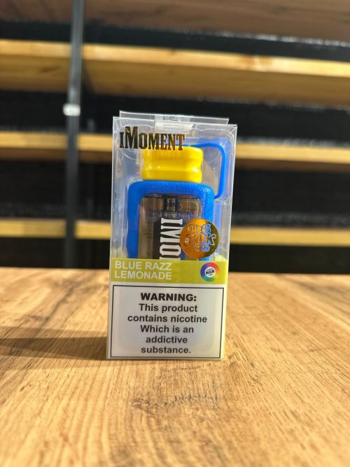 iMoment Vape Qaragilə Moruq Limonadı 50 000 Tüstü 5% Nikotin