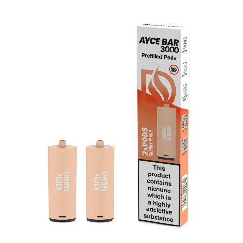 Ayce Bar Kartric Vişnə Şaftalı 3000 Tüstü 2% Nikotin