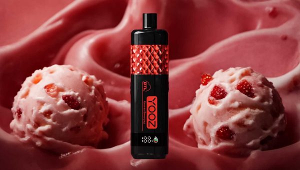 698de60e42acc16e0b499875 YOOZ Çiyələkli Dondurma 14 000 Tüstü Shisha 0.5% Nikotin