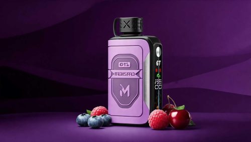 Mosmo Qaragile Moruq Vişne 40 000 Tüstü 0,5% Nikotin