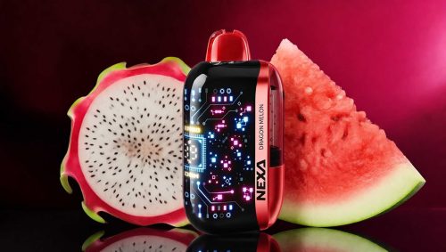 Nexa Ultra Dragon Melon 40 000 tüstü 5% Nikotin