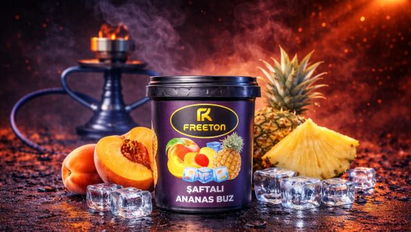 FREETON Tütün 50qram Şaftalı Ananas Buz