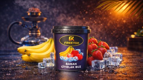 699ddb7d3eb3341f036f63fa FREETON Tütün 50qram Banan Çiyələk Buz
