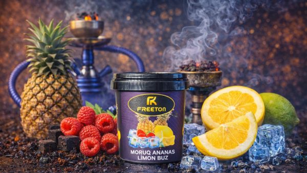 FREETON Tütün 50qram Moruq Ananas Limon Buz