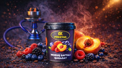 FREETON Tütün 50qram Moruq Şaftalı Qarağat