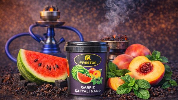 FREETON Tütün 50qram Qarpız Şaftalı Nanə