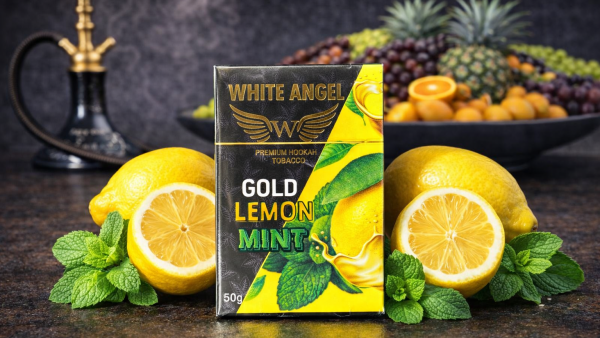 White Angel 50g Gold Lemon Mint (Limon Nanə )
